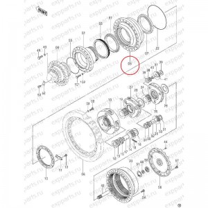 Ступица Редуктора Хода Hitachi 1015882