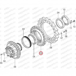 Ступица Редуктора Хода Hitachi 1022179