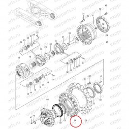 Ступица Редуктора Хода Hitachi 1027152