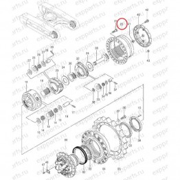 Корпус Редуктора Хода Hitachi 1027158