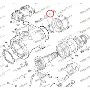 Крышка Сальника Гидронасоса 3035966 Hitachi Zx330-3 Hpv145