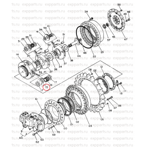 Шестерня Планетарная 3038190 Hitachi EX400