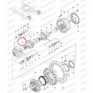 Солнечная Шестерня (Редуктора Хода) Hitachi 3085927