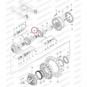 Солнечная Шестерня (Редуктора Хода) Hitachi 3085941