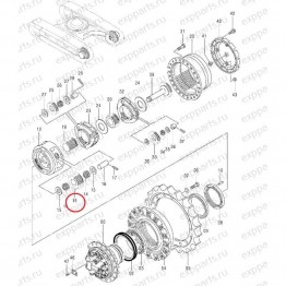 Сателлит / Шестерня Планетарная 3Ст (Редуктора Хода) Hitachi 3085966