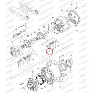 Сателлит / Шестерня Планетарная 1Ст (Редуктора Хода) Hitachi 3094506