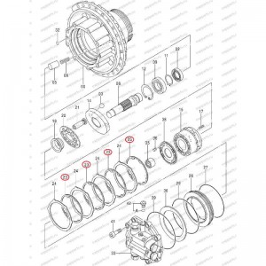 Диск Фрикционный Hitachi 3096779