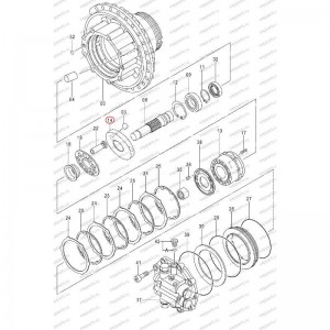 Шайба Наклонная Hitachi 3106087