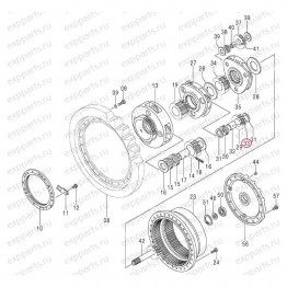 Штифт / Палец Пружинный 2Ст (Редуктора Хода) Hitachi 4144018