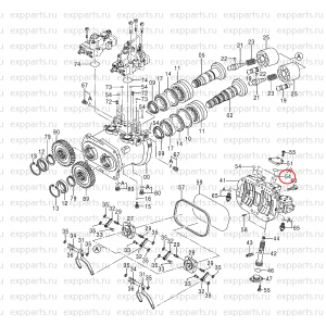 4180349 О-Кольцо Гидронасоса Hitachi ( HPV118 )