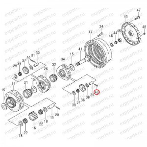 Штифт / Палец Пружинный 2Ст (Редуктора Хода) Hitachi 4192020