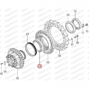 Подшипник Роликовый Конический (Редуктора Хода) Hitachi 4192975