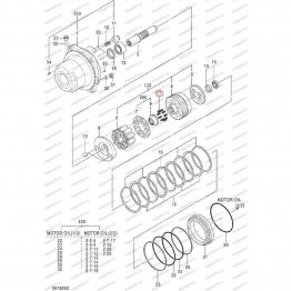 Пружина Hitachi 0419805