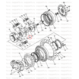 Шайба Упорная 4201966 Hitachi EX400