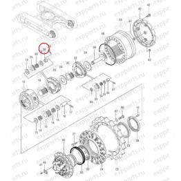 Палец / Ось Сателлита 2Ст (Редуктора Хода) Hitachi 4246789