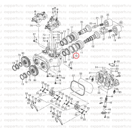 4338907 Кольцо Гидронасоса Hitachi ( HPV118 )