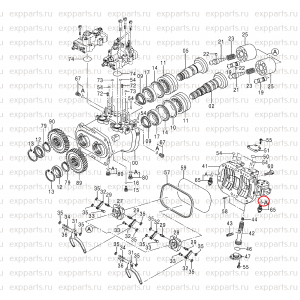 4365826 О-Кольцо Гидронасоса Hitachi ( HPV118 )