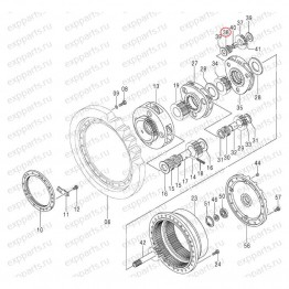 Подшипник Игольчатый 1Ст (Редуктора Хода) Hitachi 4452480