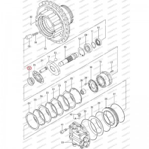 Втулка Hitachi 4461908