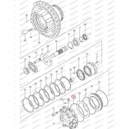 Кольцо Уплотнительное Hitachi 4468244