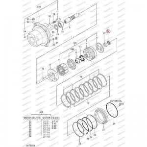 Подшипник Роликовый Hitachi 0809505