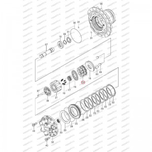 Поршень Hitachi 8099321