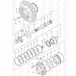 Поршень Hitachi 8107650