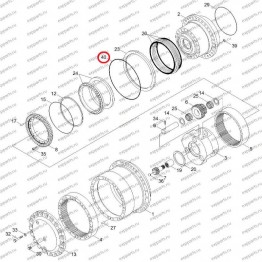 Кольцо Уплотнительное Xkah-00427 Hyundai R250-7