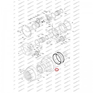 Корпус Редуктора Хода Xkaq-00174 Hyundai R305-7,R320-7