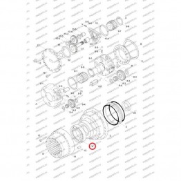 Подшипник Редуктора Хода Xkaq-00175 Hyundai R305-7,R320-7