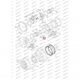 Палец (3-Ая Ступень) Xkaq-00184 Hyundai R305-7,R320-7