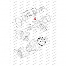 Штифт (3-Ая Ступень) Xkaq-00185 Hyundai R305-7,R320-7