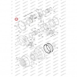 Крышка Редуктора Хода Xkaq-00209 Hyundai R305-7,R320-7