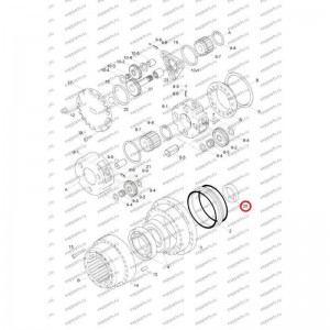 Кольцо Упорное (3-Ая Ступень) Xkaq-00212 Hyundai R305-7,R320-7