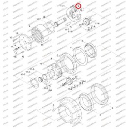 Муфта Шлицевая Соединительная Xkaq-00225 Hyundai R210-7