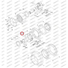 Блок Сателлитов В Сборе (2-Ая Ступень) Xkaq-00226 Hyundai R210-7