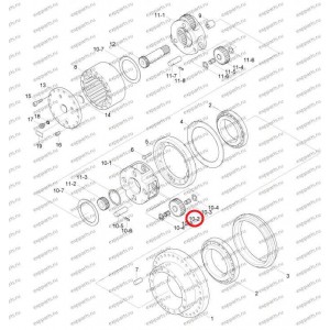 Шестерня Планетарная (2-Ая Ступень) Xkaq-00228 Hyundai R210-7