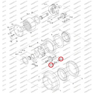 Шайба Упорная (2-Ая Ступень) Xkaq-00230 Hyundai R210-7