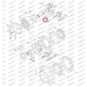 Палец (1-Ая Ступень) Xkaq-00240 Hyundai R210-7