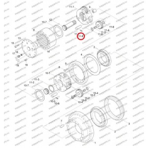 Штифт (1-Ая Ступень) Xkaq-00241 Hyundai R210-7