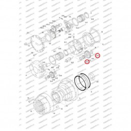 Шайба Упорная (3-Ая Ступень) Xkaq-00391 Hyundai R305-7,R320-7