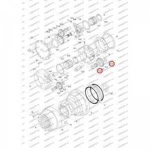 Шайба Упорная (3-Ая Ступень) Xkaq-00391 Hyundai R305-7,R320-7