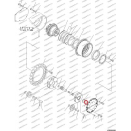 Стопорный Шар 04260-01905 Komatsu Pc400-7