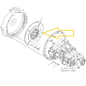 207-01-61310 Диск сцепления Komatsu
