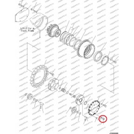 Пробка Крышки Редуктора 20Y-27-31190 Komatsu Pc400-7