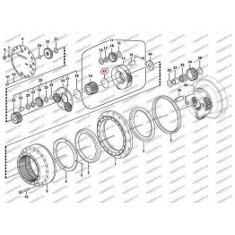 Кольцо (3-Ая Ступень) Sa7117-38340 Volvo Ec290B