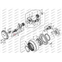 Подшипник Игольчатый (1-Ая Ступень) Sa7117-38420 Volvo Ec290B, Ec360B