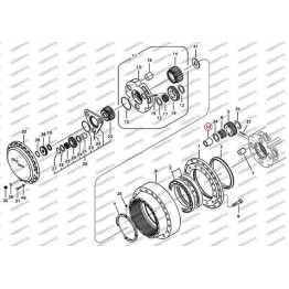 Втулка (3-Ая Ступень) Sa7117-38460 Volvo Ec290B, Ec360B