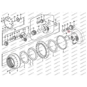 Штифт (3-Ая Ступень) Sa9511-12024 Volvo Ec290B