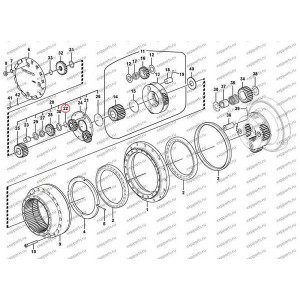 Кольцо (1-Ая Ступень) Sa9541-01040 Volvo Ec290B